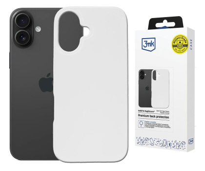 Etui / obudowa na smartfona 3mk Hardy MagSilicone White do iPhone 16